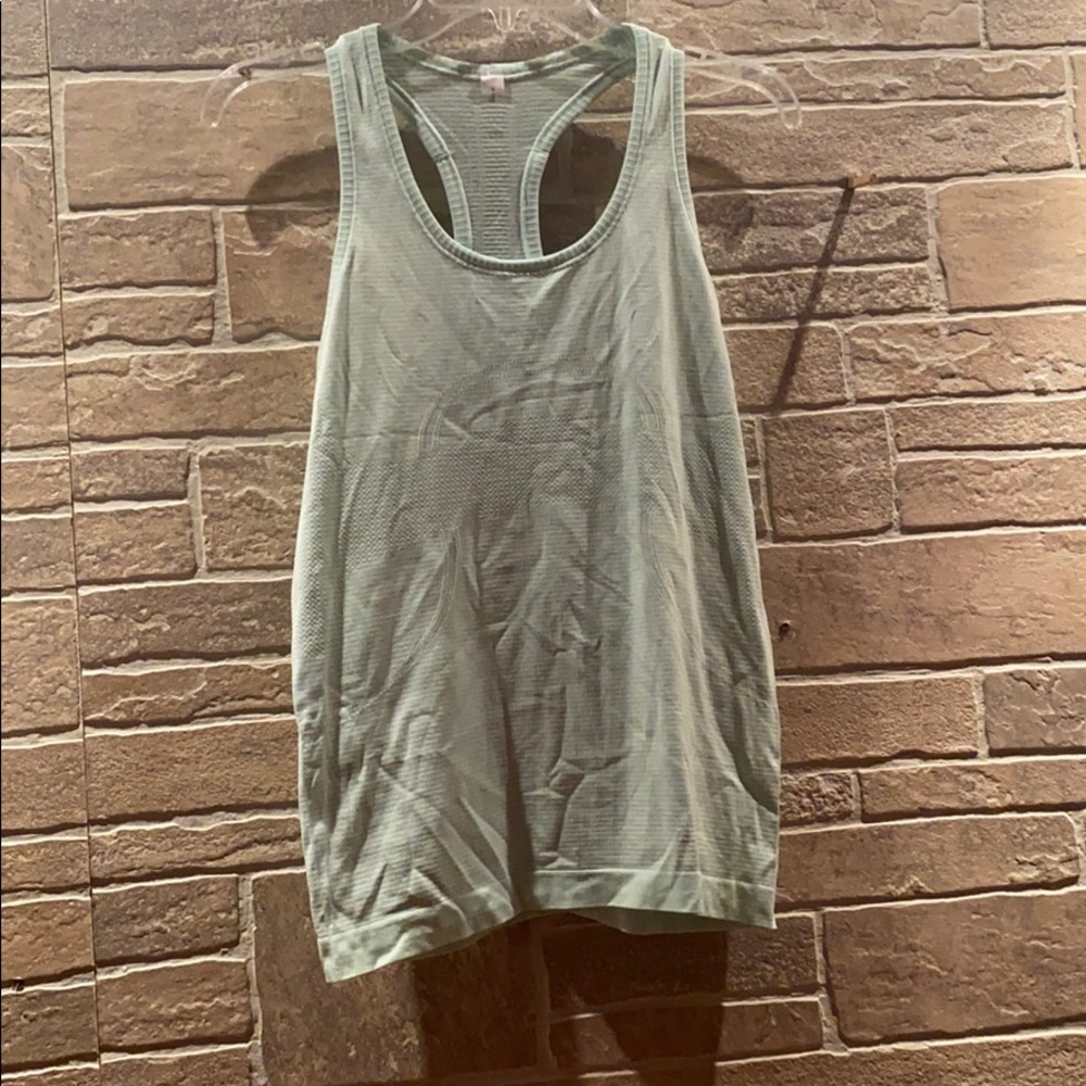 Lululemon mint swiftly tank